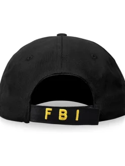 Kostüm bestehend aus Weste, Patch und Cap in FBI