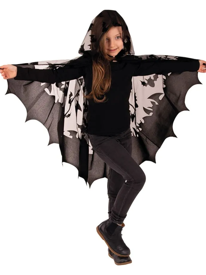 Kostüm "Fledermaus" in Schwarz