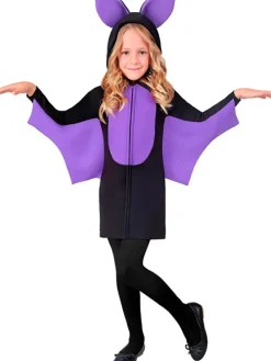 Kostüm "FLEDERMAUS" in Schwarz/ Lila
