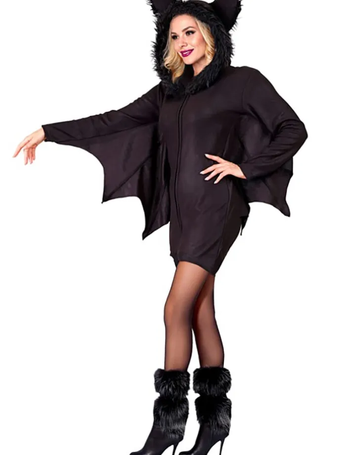 Kostüm "FLEDERMAUS" in Schwarz