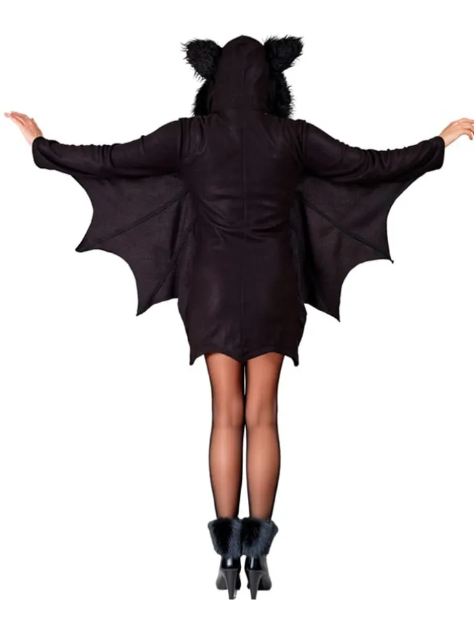 Kostüm "FLEDERMAUS" in Schwarz
