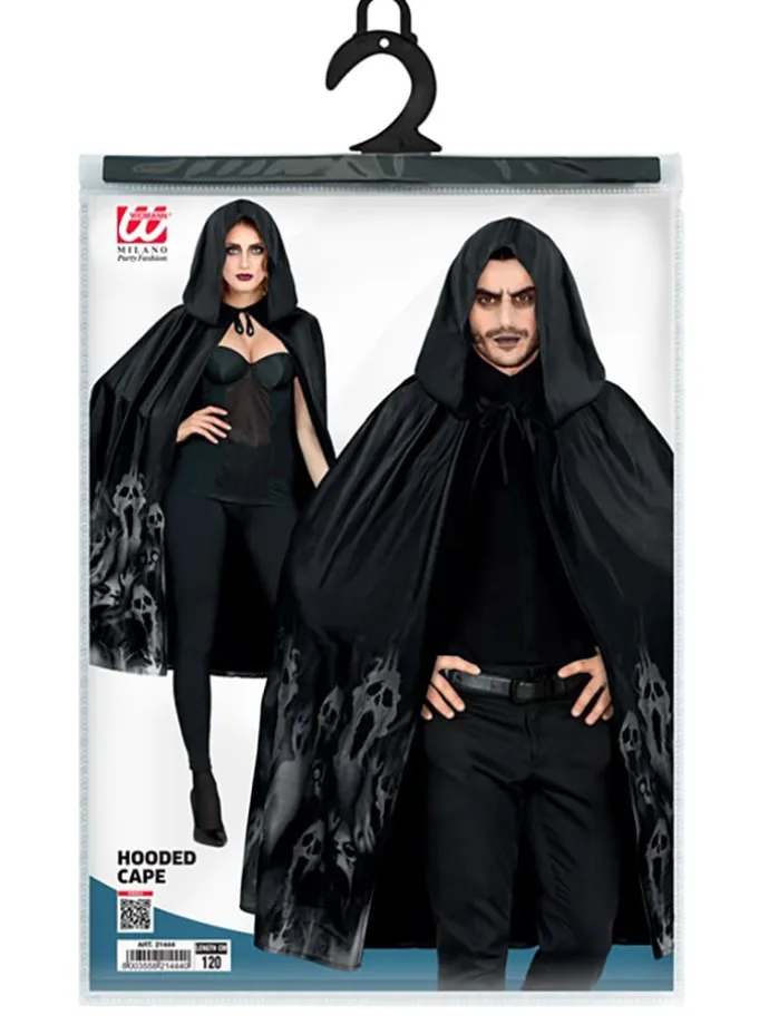 Kostüm "GEISTERCAPE" in Schwarz