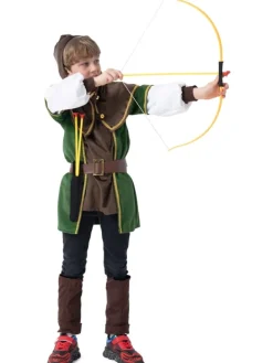 Kostüm „Robin Hood“ inklusive in Braun/grün