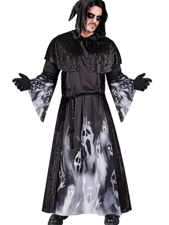 Kostüm "SCREAMING SOULS" in Schwarz