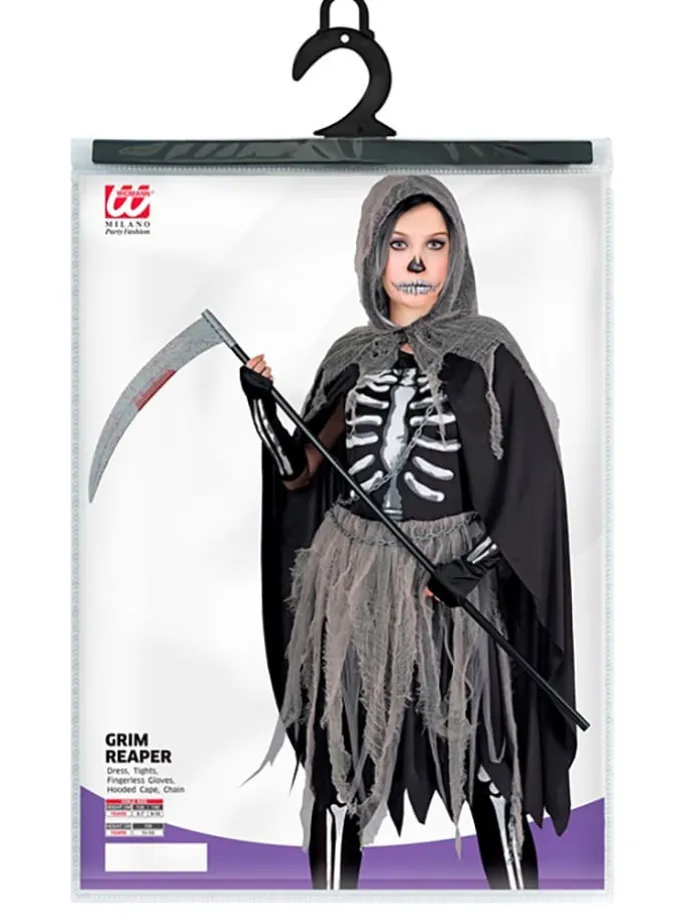 Kostüm "SENSEGIRL" in Grau/ Schwarz