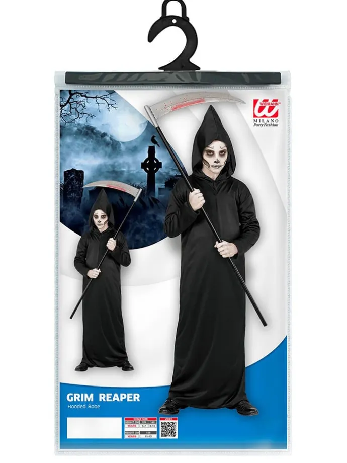 Kostümcape "GRIM REAPER" in Schwarz