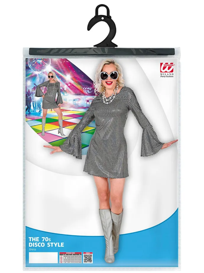 Kostümkleid "70erJahre" in Schwarz/ Weiß