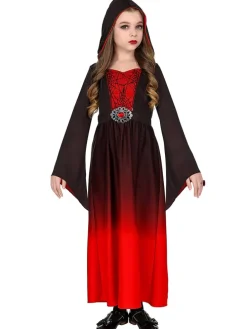 Kostümkleid "GOTHIC GIRL" in Schwarz/ Grau