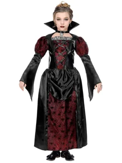 Kostümkleid "Vampirin" in Rot/ Schwarz