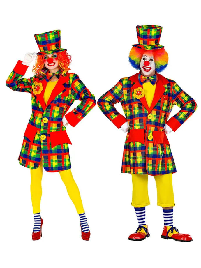 Kostümoberteil "Clown" in Bunt
