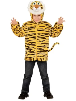 Kostümoberteil "Tiger" in Gelb
