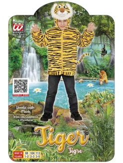 Kostümoberteil "Tiger" in Gelb