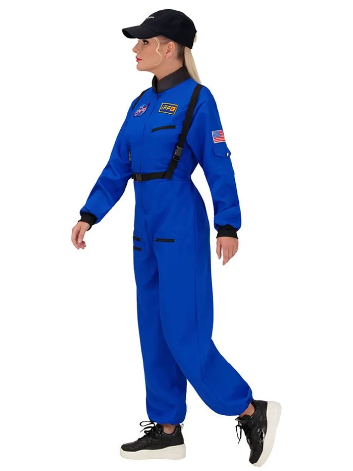 Kostümoverall "Astronaut'' in Blau