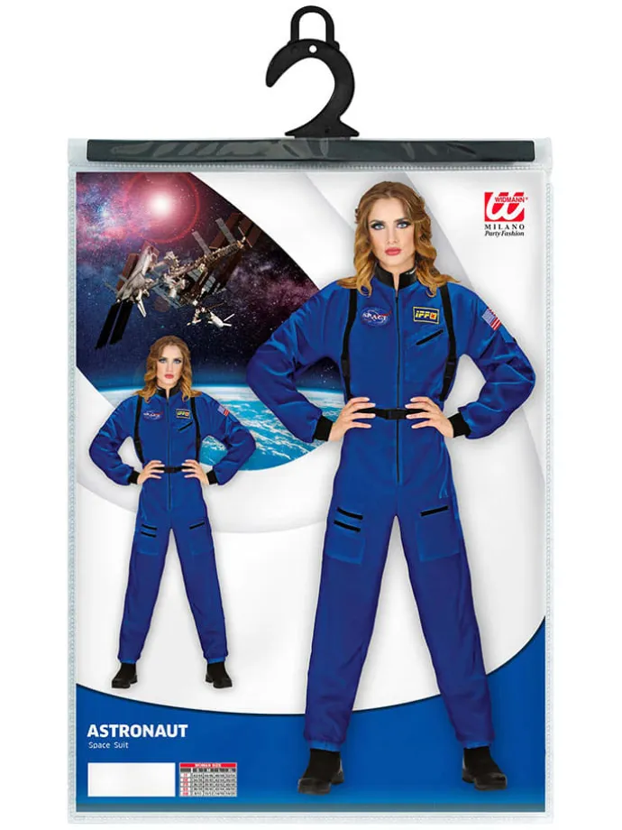 Kostümoverall "Astronaut'' in Blau