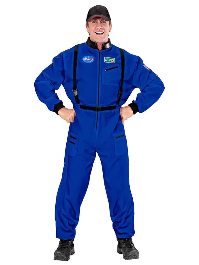 Kostümoverall "Astronaut" in Blau