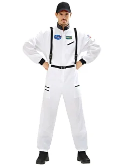 Kostümoverall "Astronaut" in Weiß