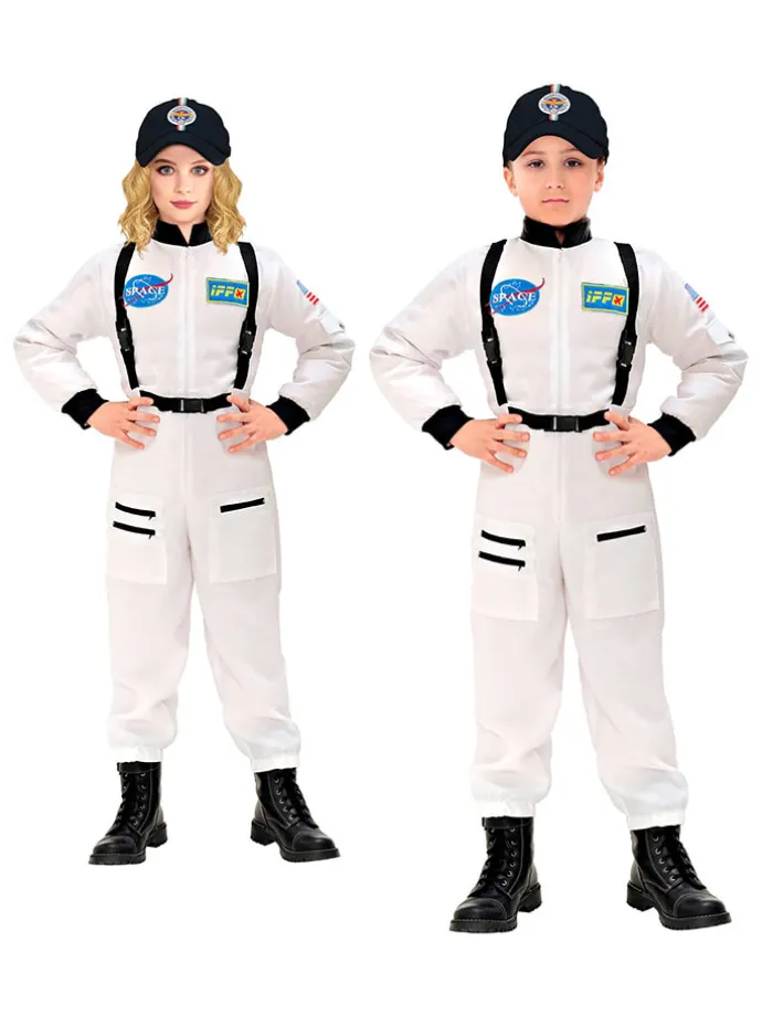 Kostümoverall "Astronaut" in Weiß