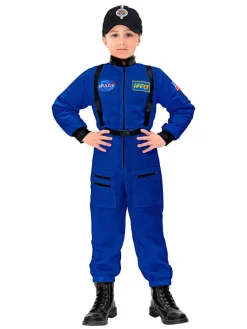 Kostümoverall "Astronaut" in Blau