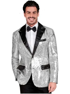 Kostümsakko "Party Fashion" in Silber