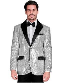 Kostümsakko "Party Fashion" in Silber