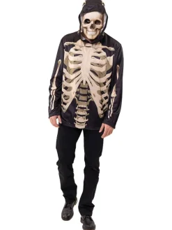 Kostümsweatshirt ''Skelett'' in Schwarz