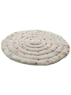 Krabbeldecke in Grau - Ø 120 cm
