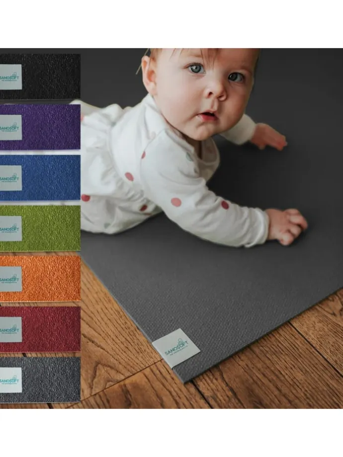 Krabbelmatte - OEKO-TEX® Grau