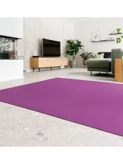 Krabbelmatte - OEKO-TEX® Pflaume