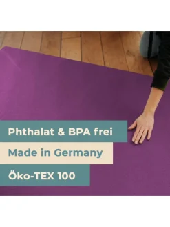 Krabbelmatte - OEKO-TEX® Pflaume