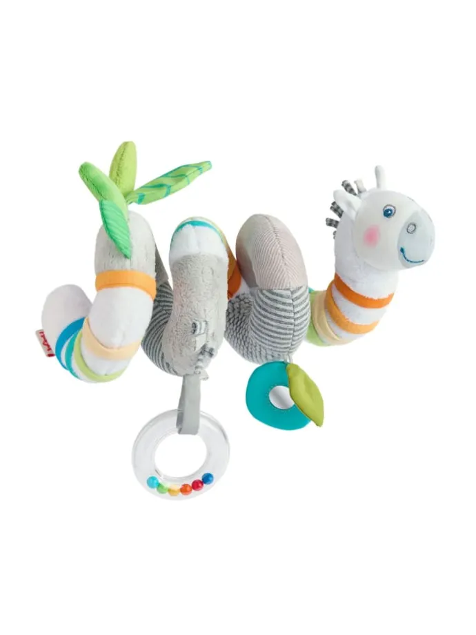 Krabbelrolle Mobile-Spirale Zebra in mehrfarbig