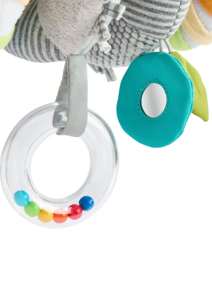 Krabbelrolle Mobile-Spirale Zebra in mehrfarbig