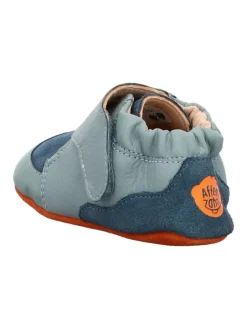 Krabbelschuhe in Blau