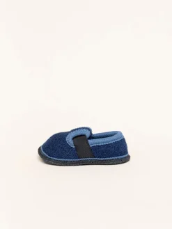 Krabbelschuhe in Blau