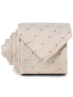 Krawatte in beige - 0001