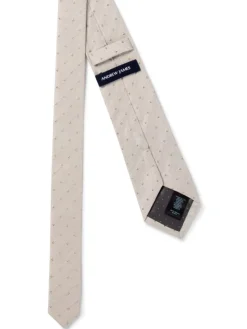 Krawatte in beige - 0001