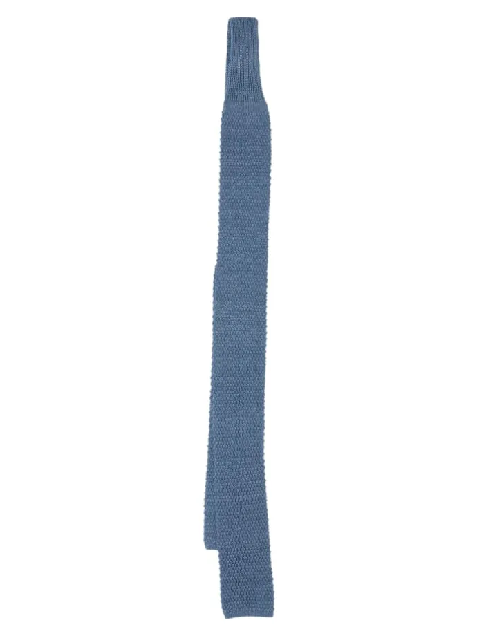 Krawatte in rauchblau