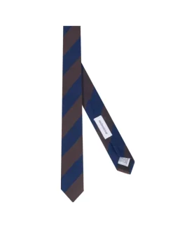 Krawatte Schmal (5cm) in Braun