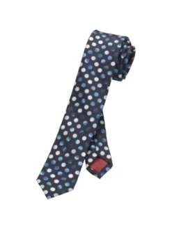 Krawatte super slim D.5034 in Blau