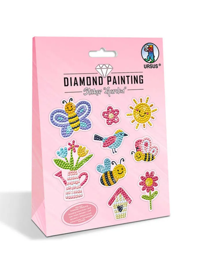 Kreativset "Diamond Painting Sticker - Garden" in Bunt