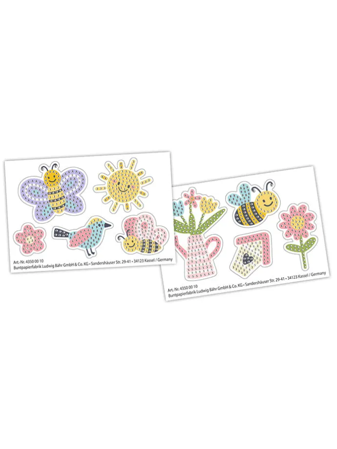 Kreativset "Diamond Painting Sticker - Garden" in Bunt