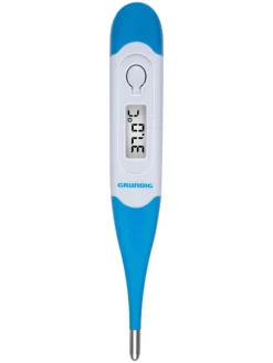 Körperthermometer in Blau