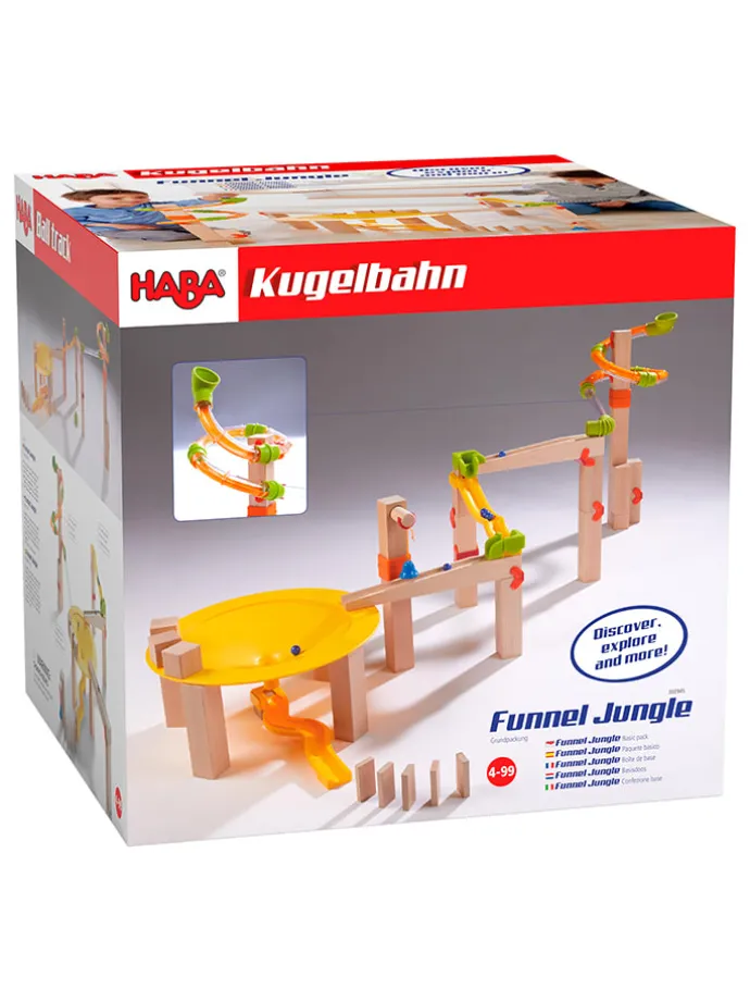 Kugelbahn "Funnel Jungle" - ab 4 Jahren