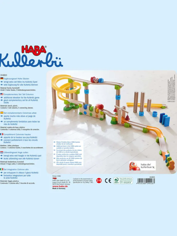 Kugelbahn Kullerbü und Erweiterungen in Hohe Säulen