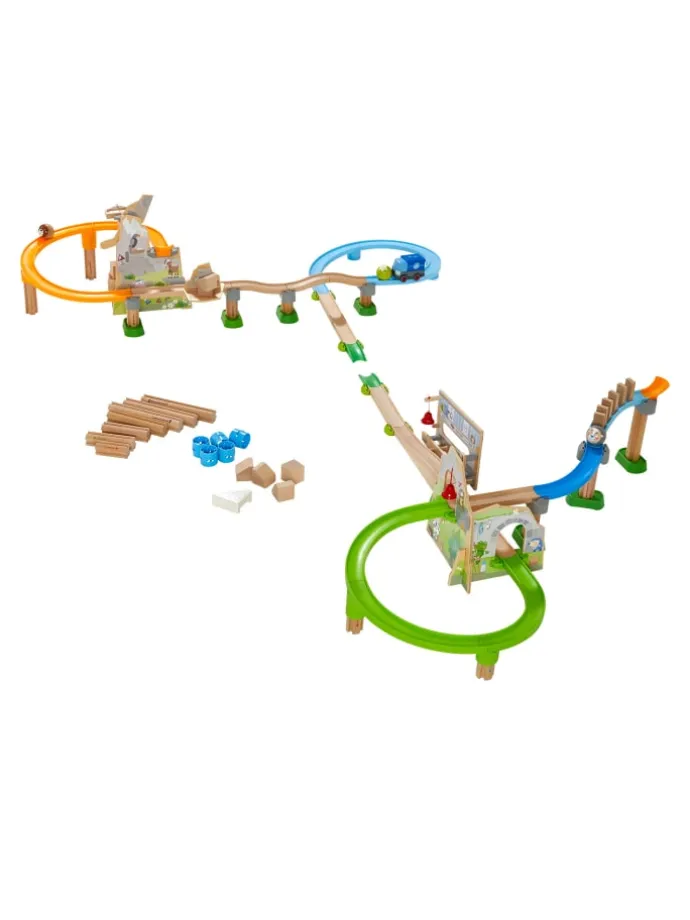 Kugelbahn Kullerbü und Erweiterungen in Bergabenteuer