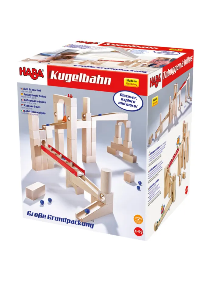 Kugelbahn-Bausatz Kugelbahn – Bausatz in mehrfarbig