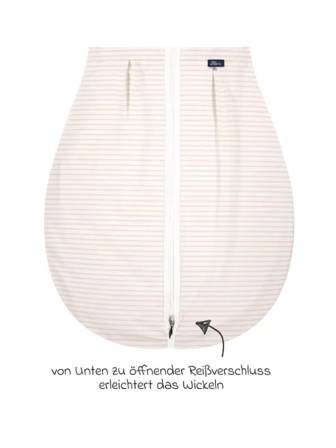 Kugelschlafsack Mäxchen Light - Organic Cotton in pink