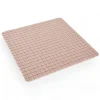 Kunststoff-Badematte in Rosa - (L)50 x (B)50 cm