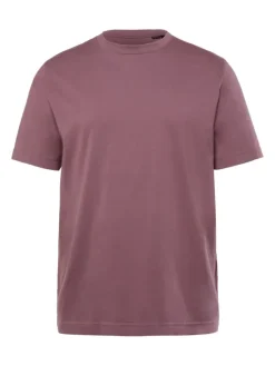 Kurzarm T-Shirt in mauve