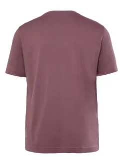 Kurzarm T-Shirt in mauve