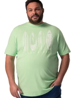 Kurzarm T-Shirt in mint